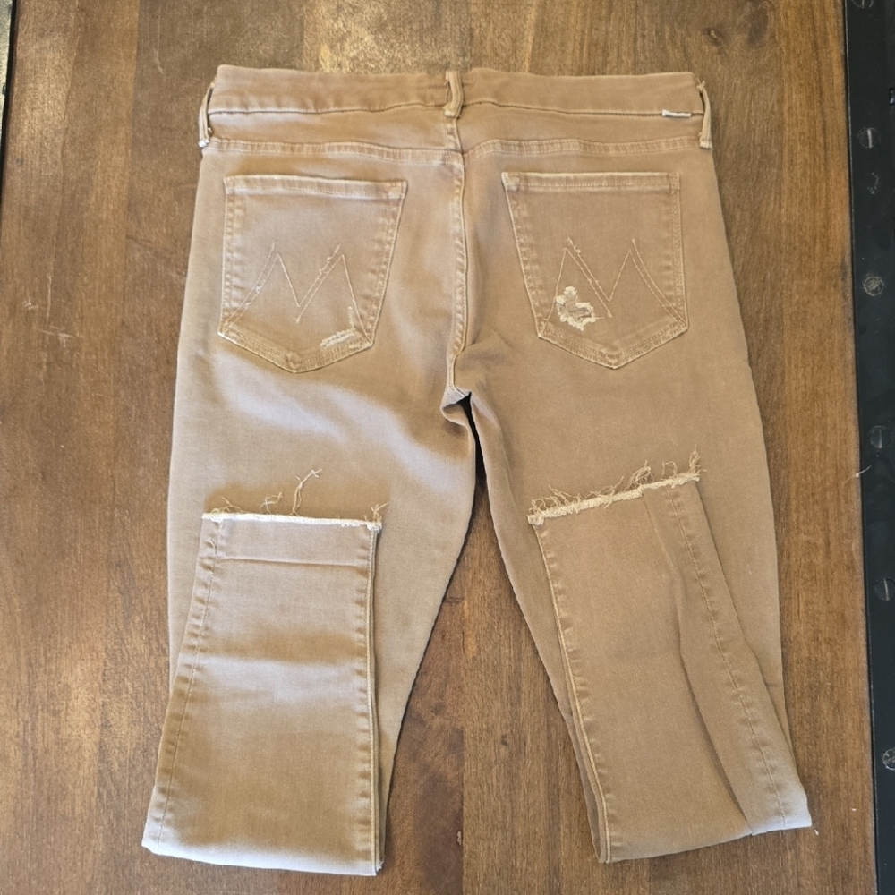 MOTHER DENIM, LOOKER ANKLE FRAY, BLOW IUT, 30